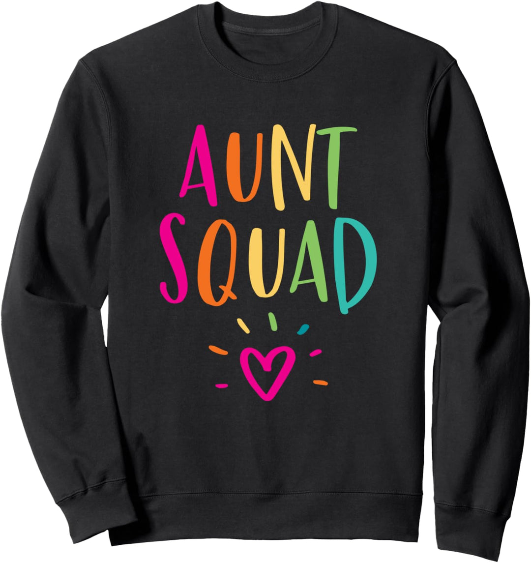 Aunt Squad Proud Auntie Sweatshirt