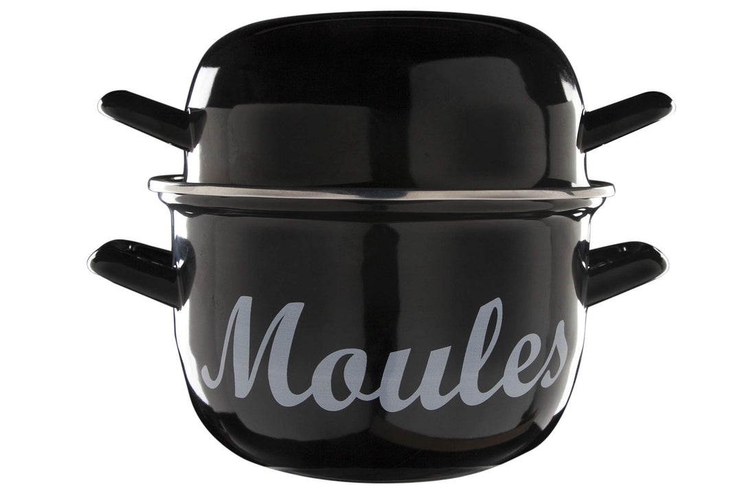 CT Moules Mosselpan Zwart 18 cm