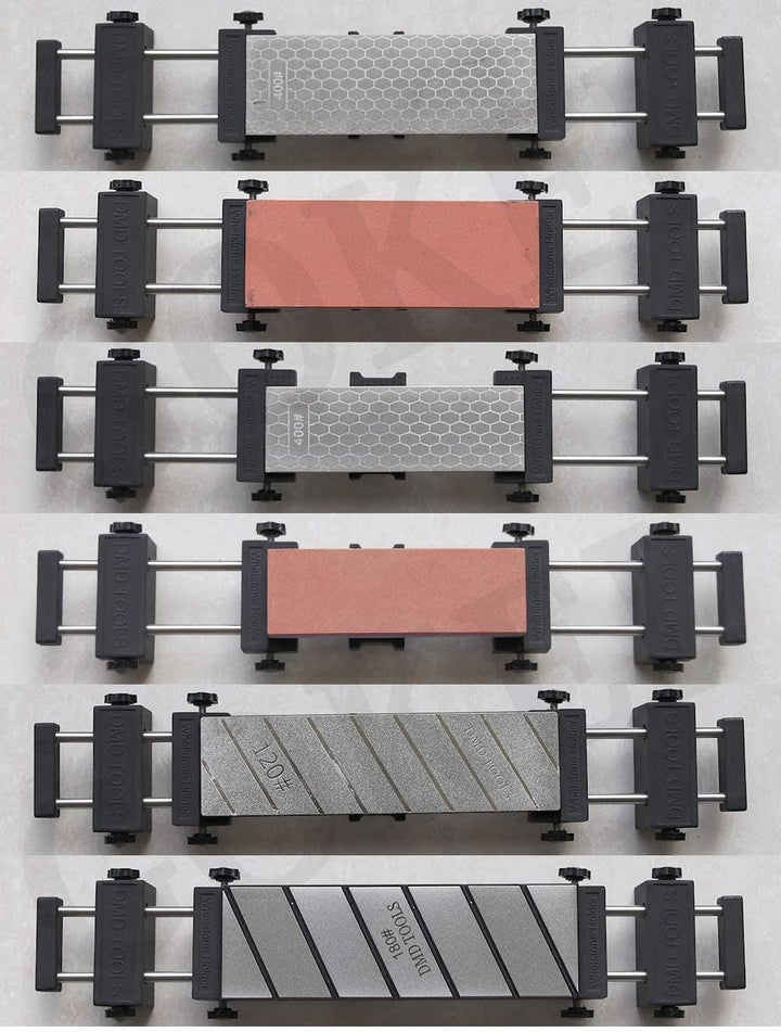 Schleifstein Wetzsteinhalter Sink Bridge mit verstellbarem, rutschfestem Gummi zum einfachen Honen v