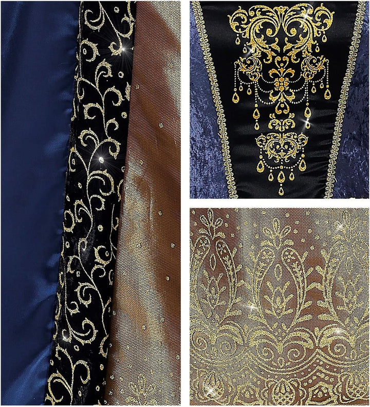 W WIDMANN MILANO Party Fashion - Kostüm Mittelalter Königin, Kleid, Prinzessin, Faschingskostüme, S