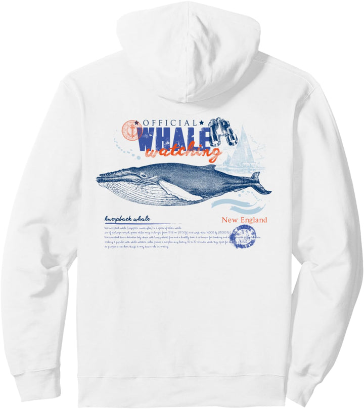 Whale Watching Wale Beobachten Reise Geburtstags-Geschenk Pullover Hoodie