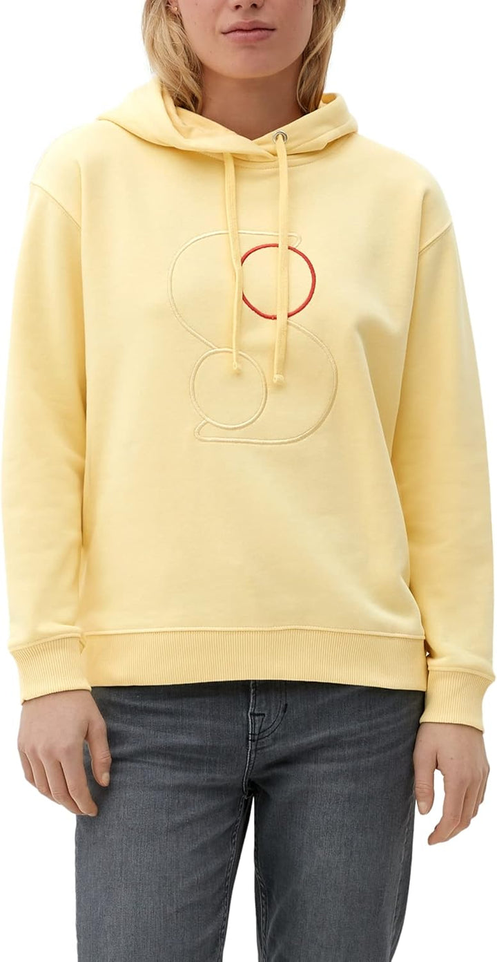 s.Oliver Women's 10.2.11.14.140.2129313 Sweatshirt Langarm, Yellow, 32
