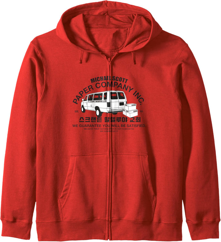 The Office Michael Scott Lieferung Kapuzenjacke