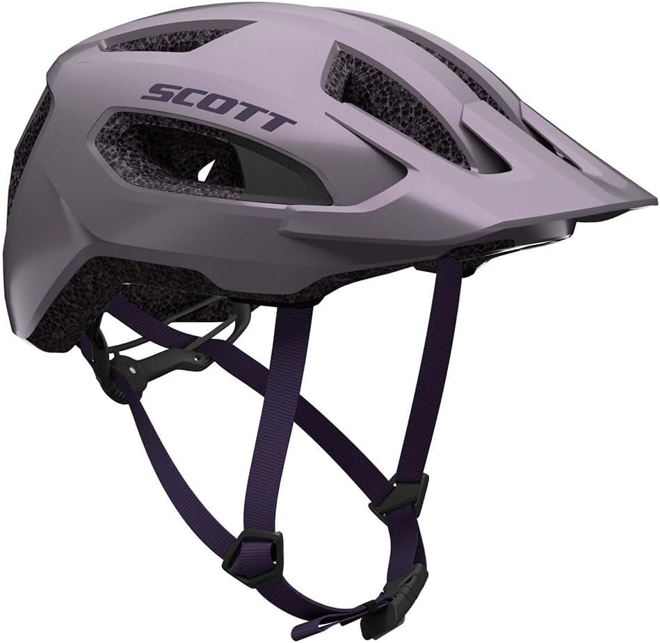 Scott Supra Fahrrad Helm Gr.54-61cm Silver lila 2024