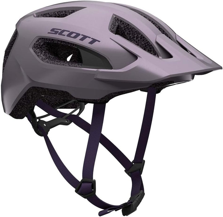 Scott Supra Fahrrad Helm Gr.54-61cm Silver lila 2024