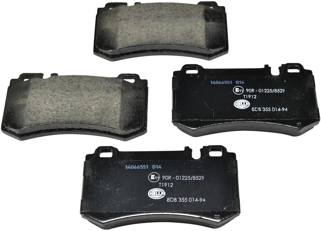 HELLA PAGID 8DB 355 014-941 Bremsbelagsatz - T1912 - Dicke/Stärke: 14.8mm - Bremssystem: Brembo - fü