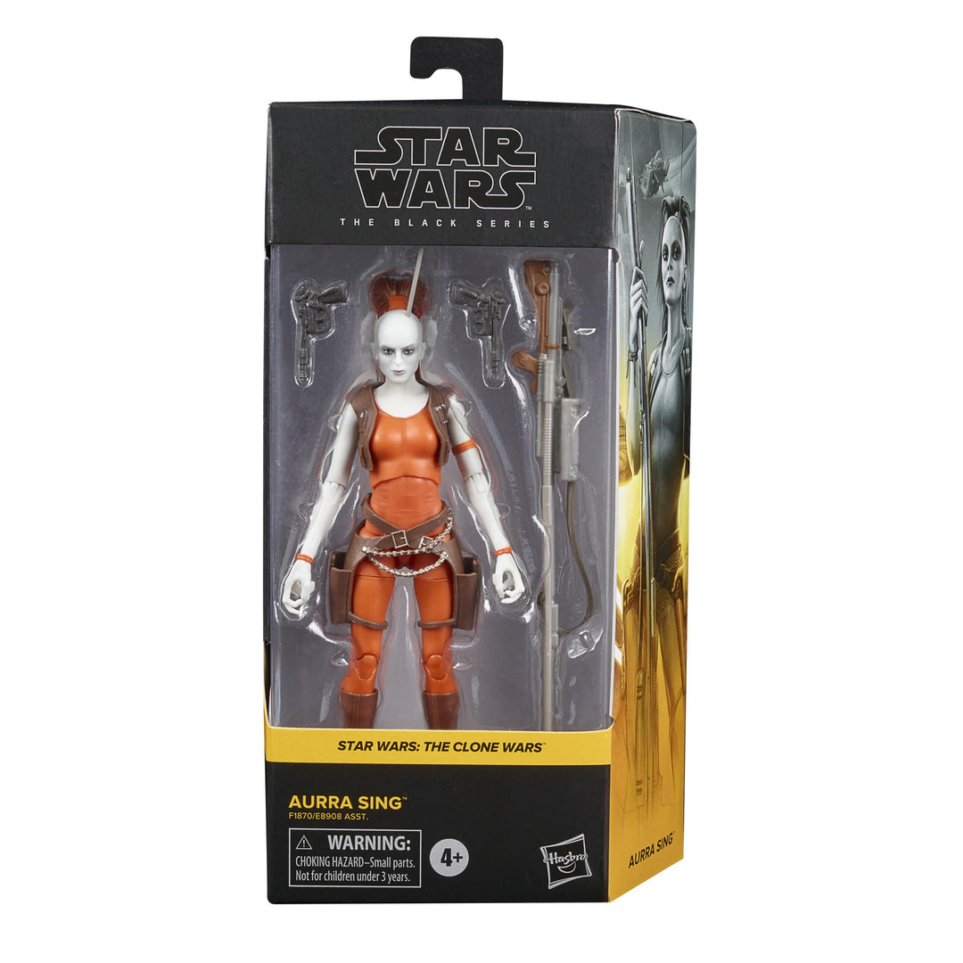 Star Wars F1870 Black Series Aurra Sing 15,2 cm gross The Clone Wars Sammel-Actionfigur, Spielzeug f