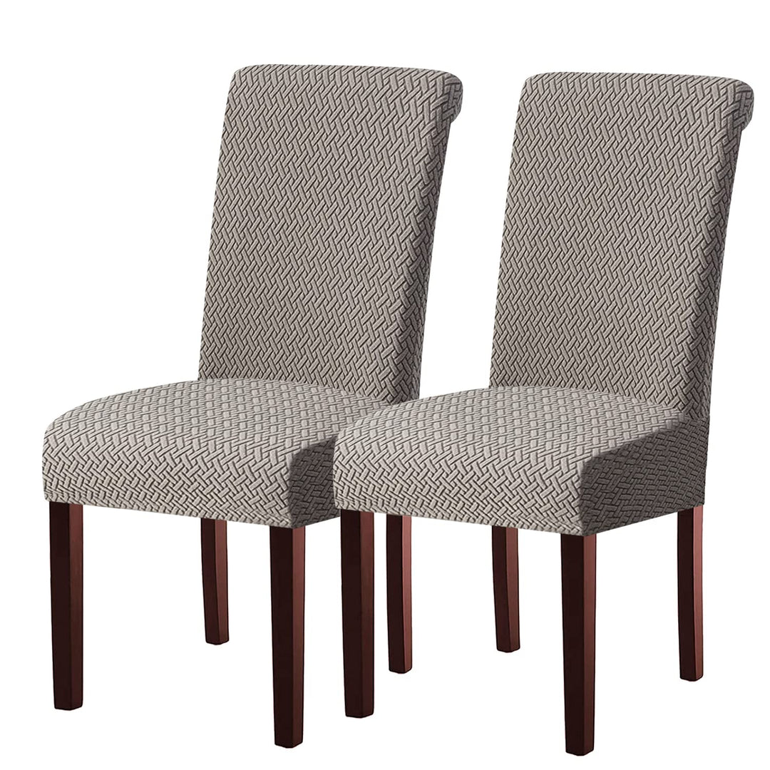 Moderne Stuhlhussen 1er/2er/4er/6er Set, Stretch Stulhhussen Schwingstuhl Elastisch Abnehmbarer Wasc