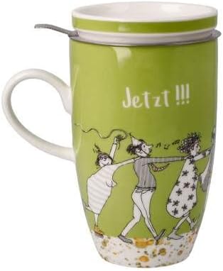 Goebel Teetasse mit Deckel und Sieb Barbara Freundlieb - Das beste Alter