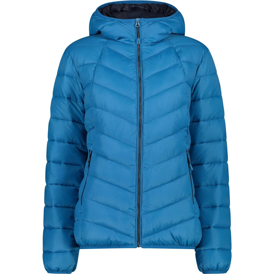 CMP Damen Damenjacke mit Fester Kapuze Gepolsterte Jacke XXS Jade, XXS Jade