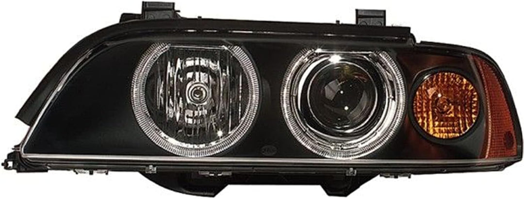 HELLA 1EL 008 053-521 DE/FF/Halogen-Hauptscheinwerfer - rechts - für u.a. BMW 5 (E39) Rechts Gelb, R