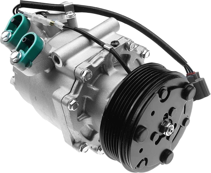 Frankberg Klimakompressor Klimaanlage Kompatibel mit Accord VI CG CK 2.2L 2002 Civic VII EP EU EV 1.