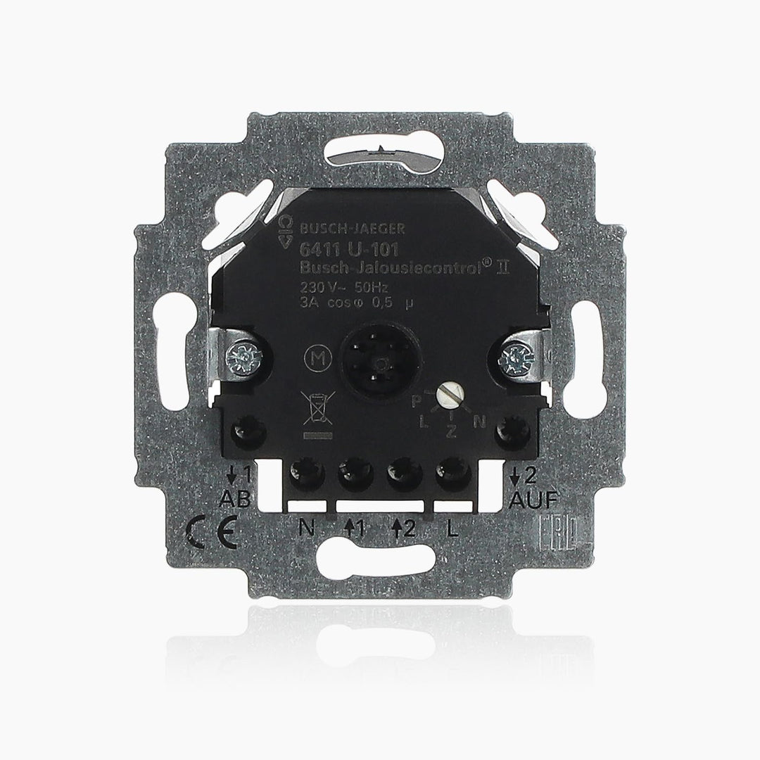 Busch-Jaeger 6411 U-101 Jalousiecontrol II-Einsatz Single, Single