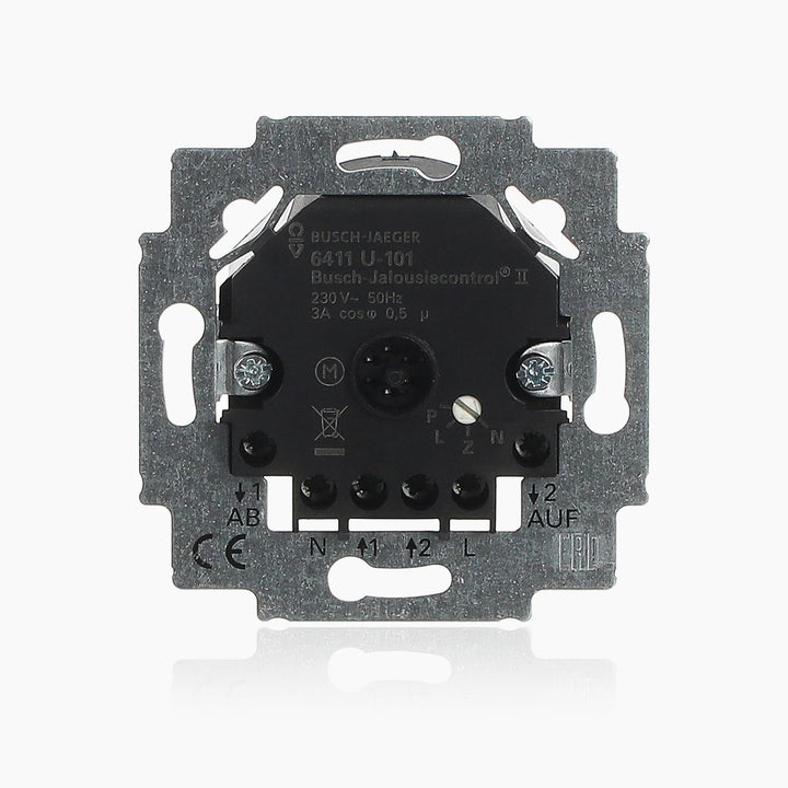 Busch-Jaeger 6411 U-101 Jalousiecontrol II-Einsatz Single, Single