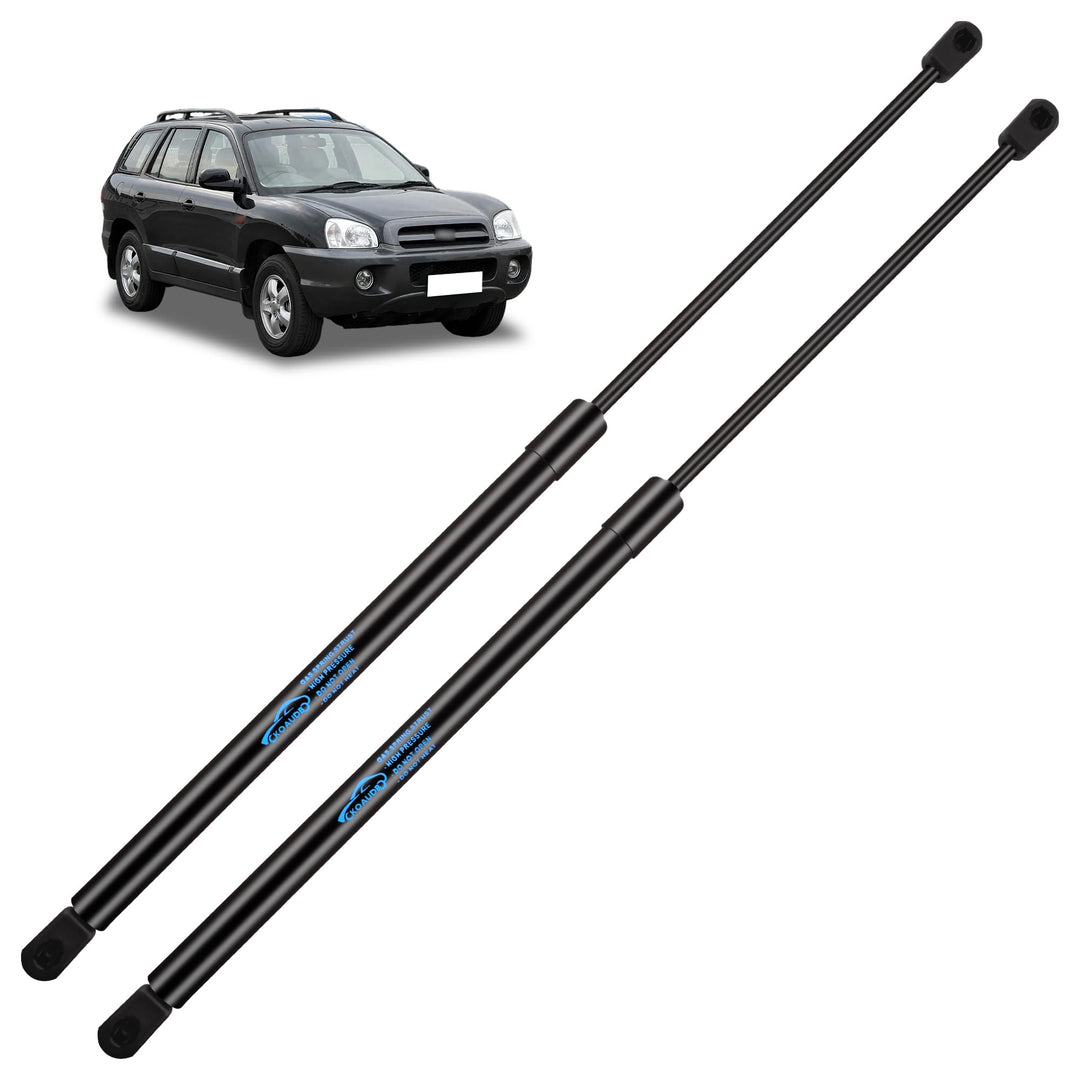 2Pcs Gasfeder Heckklappendämpfer für Hyundai Santa Fe I SM 2001-2006 Gasdruckfeder Dämpfer Kofferrau