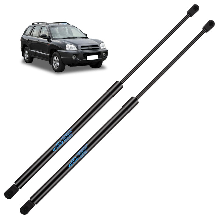 2Pcs Gasfeder Heckklappendämpfer für Hyundai Santa Fe I SM 2001-2006 Gasdruckfeder Dämpfer Kofferrau