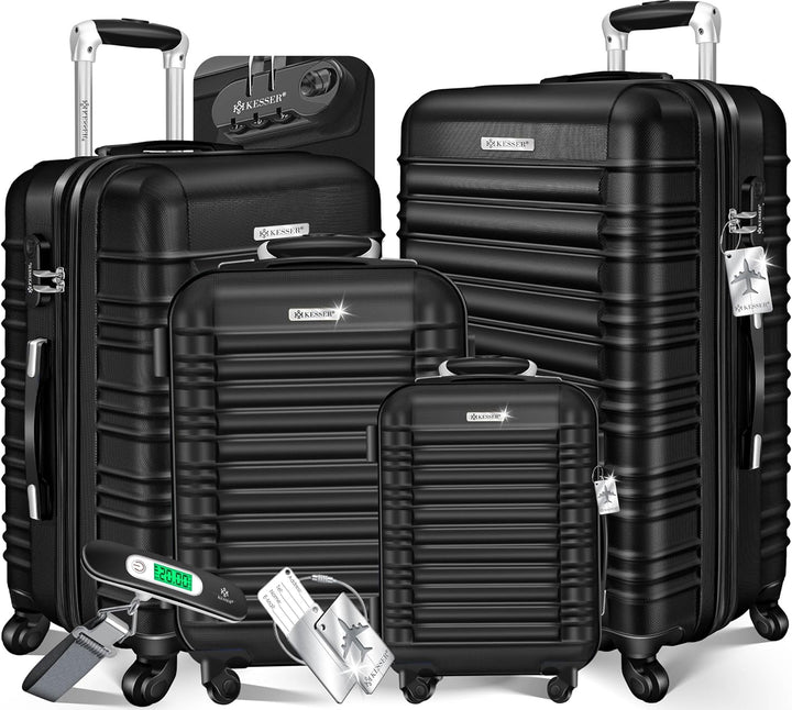 KESSER® 4tlg. Hartschalenkofferset Hard Shell Basic Hartschalenkoffer Trolley Koffer Reisekoffer Rei