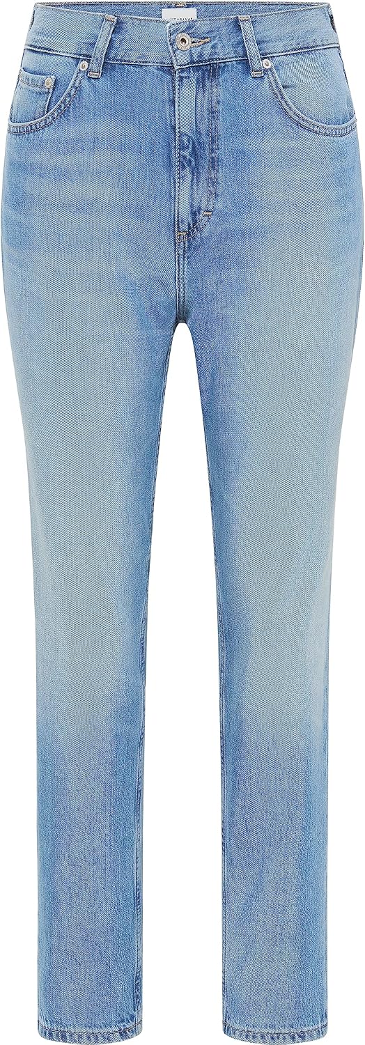 MUSTANG Damen Jeans Hose Style Brooks Relaxed Slim 30W / 30L Mittelblau 412, 30W / 30L Mittelblau 41
