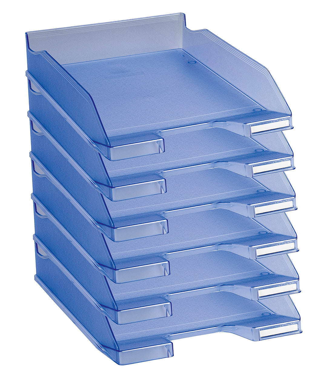 Exacompta 11310D 6er Pack Premium Briefablage Combo Midi DIN A4. Ideale Briefkörbe für Ihre Organisa