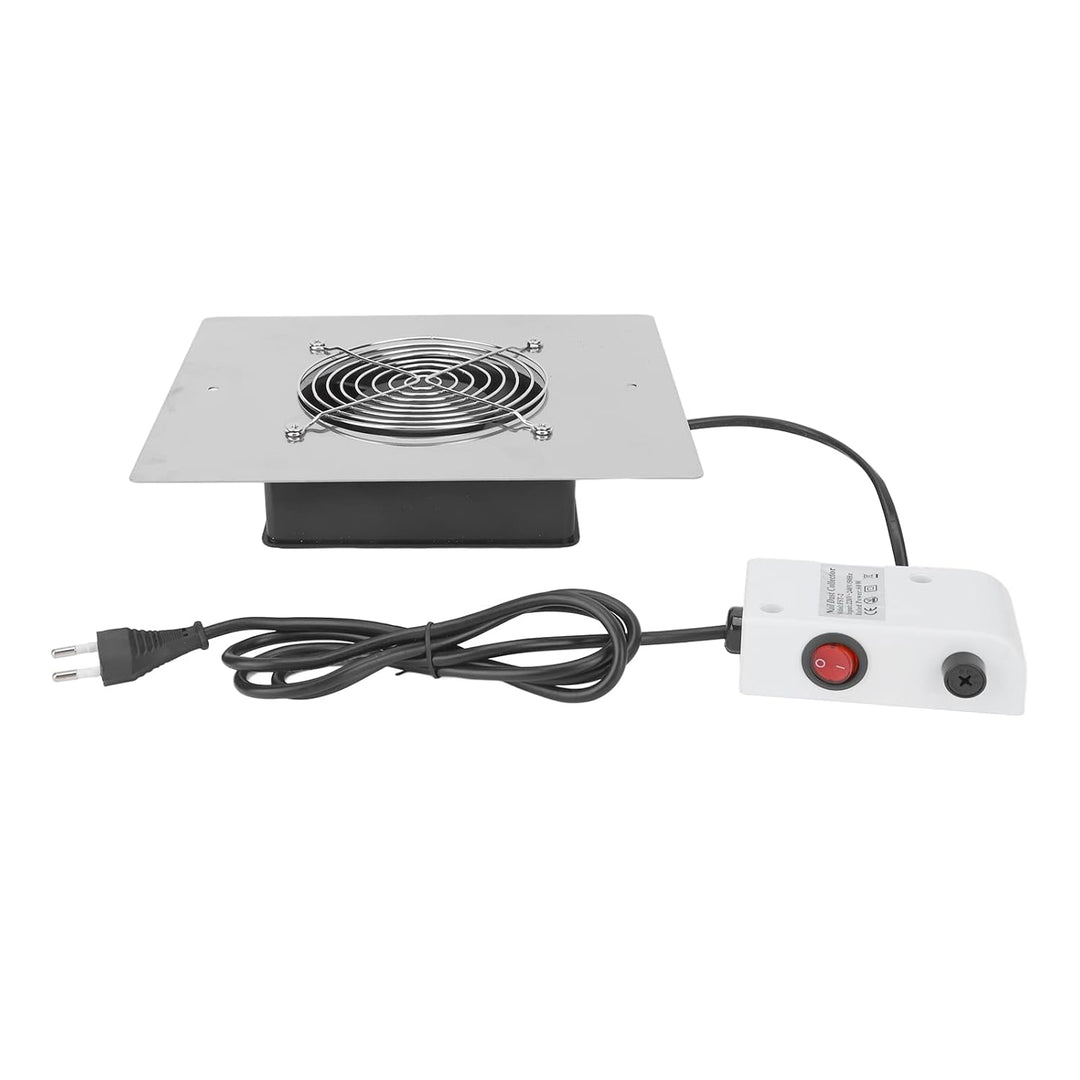 Nagelstaubsammler, 60 W Eingebetteter Nagel-Staubsammler Nagelbohrstaubsammler Nagelstaubsauger -Vak