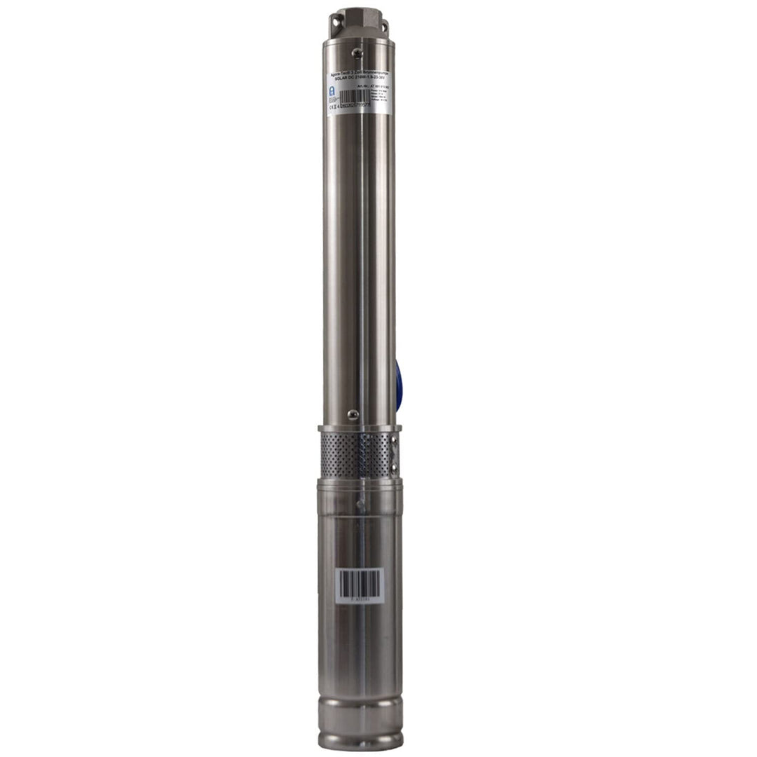 Agora-Tec® 3 Zoll Tiefbrunnenpumpe Brunnenpumpe SOLAR DC 36 V Gleichspannung Tauchpumpe mit max.: 2,