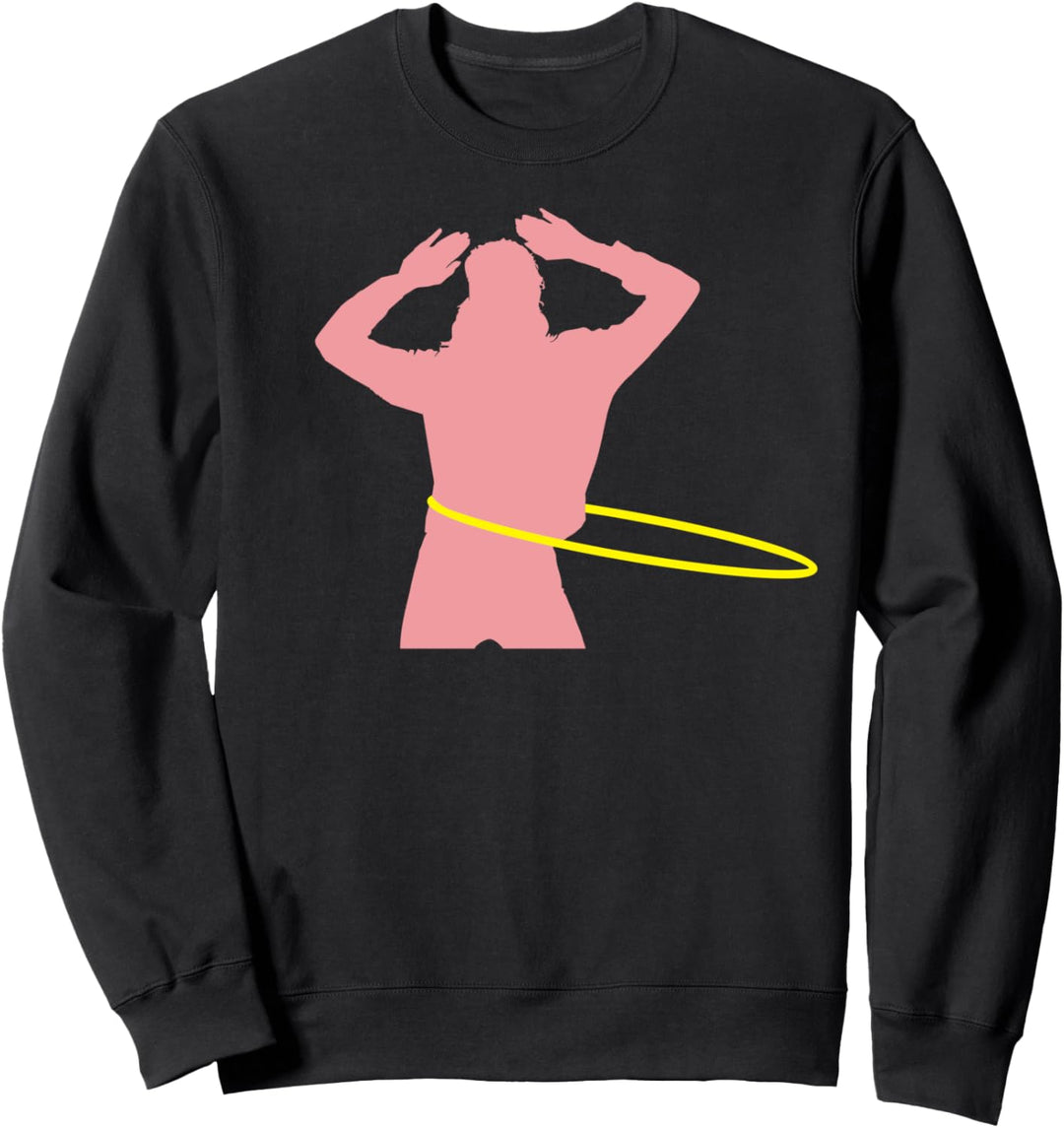 Fun, lustige Fitness Damen, hullern, 70er 80er 90er Sweatshirt