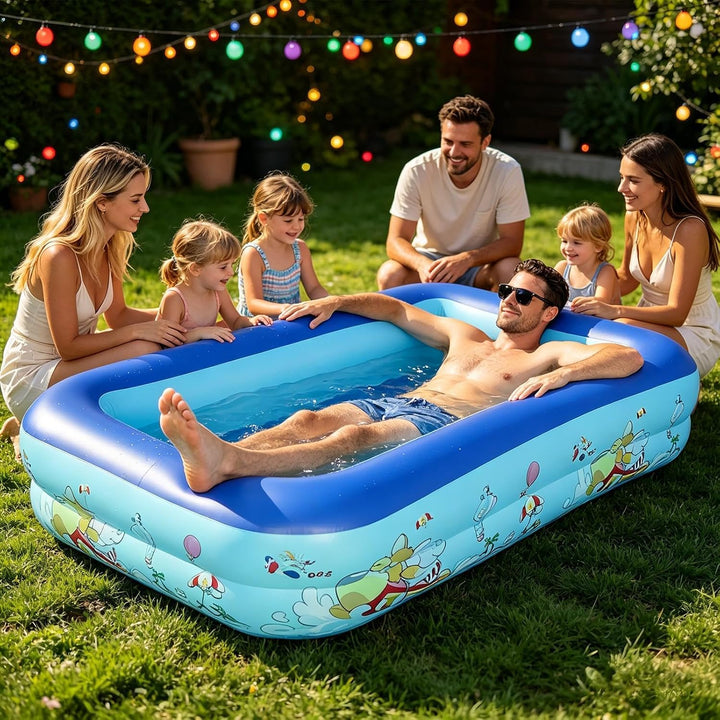 Aufblasbare Schwimmbecken | Rechteckiges und verdicktes übergrosses Meerestier,Aufblasbare Pools,für