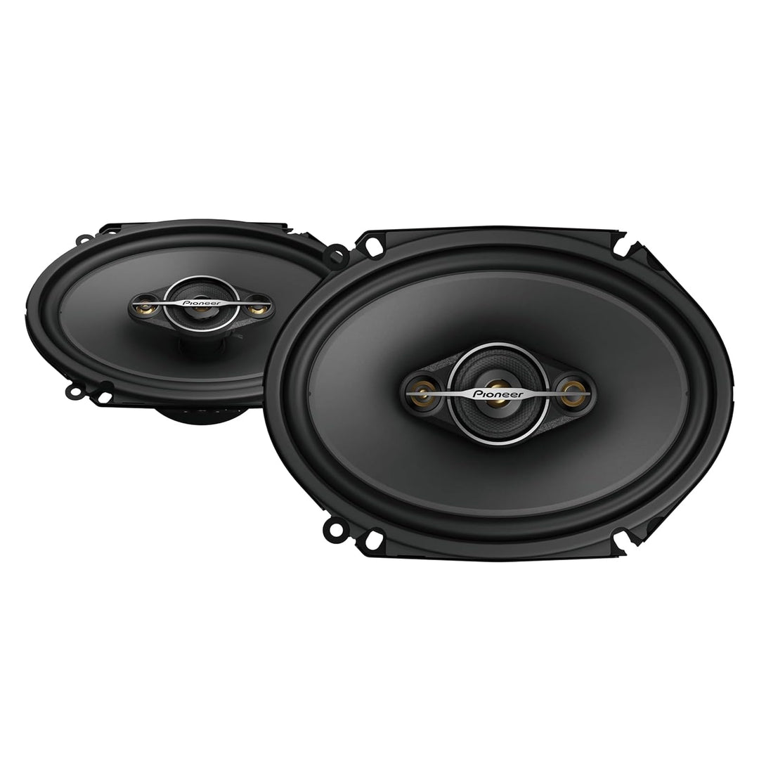Pioneer TS-A6881F 6 x 8 4-Weg-Koaxial-Lautsprecher Set mit 2 Lautsprechern (je 350 W max., 80 W Sinu