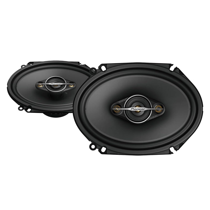 Pioneer TS-A6881F 6 x 8 4-Weg-Koaxial-Lautsprecher Set mit 2 Lautsprechern (je 350 W max., 80 W Sinu