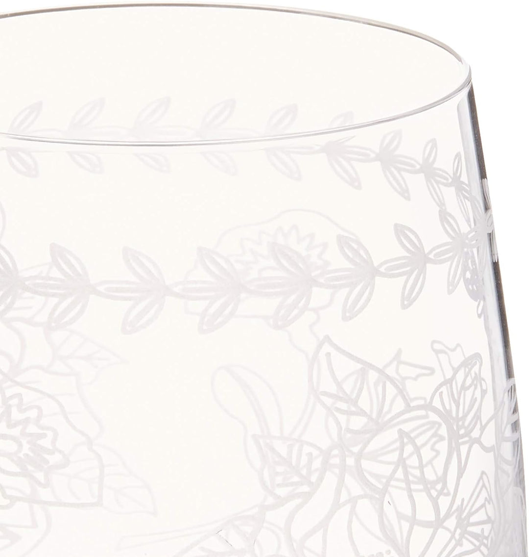 Portmeirion Botanic Garden Trinkgläser, 340 ml, 340 ml, transparent, 4 Stück