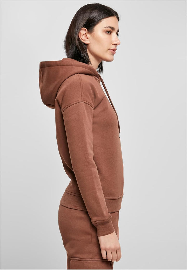 Urban Classics Damen Ladies Organic Hoody Kapuzenpullover 3XL Bark, 3XL Bark