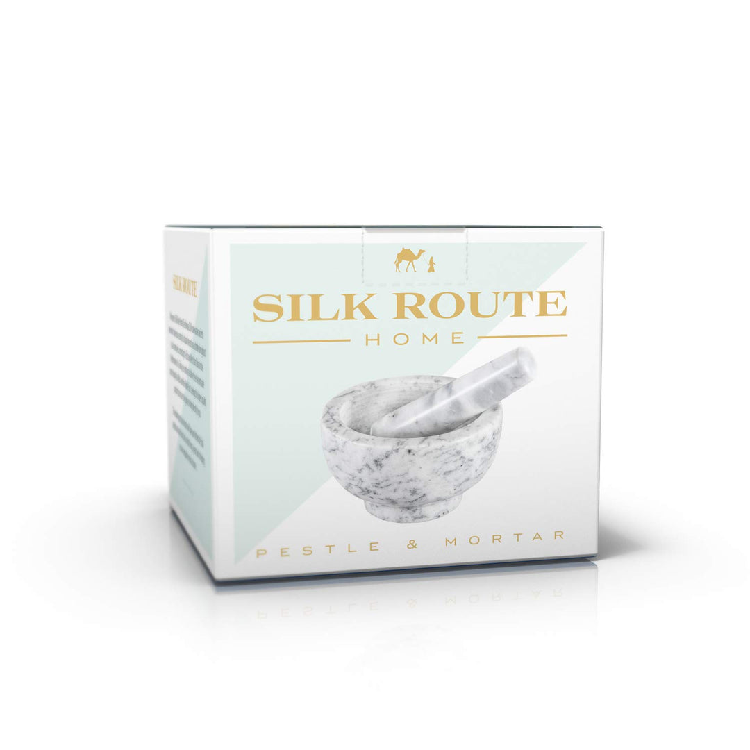 Silk Route Home Stössel & Mörser Marmor, Marmor
