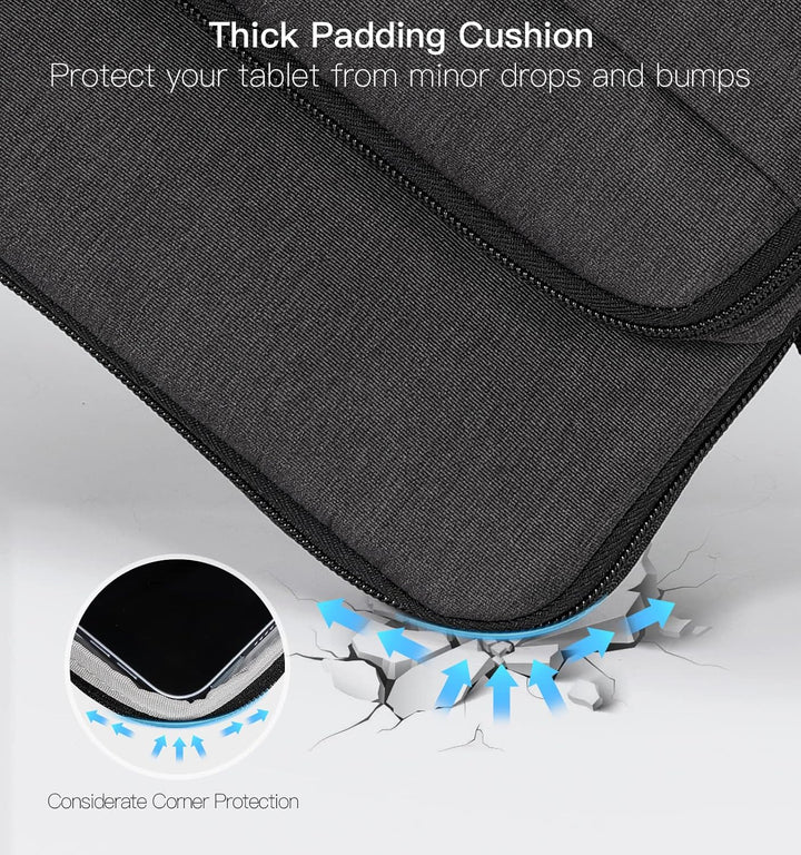 Dadanism 9-11 Zoll Tablet Tasche Hülle, Schultertasche für iPad 9./8./7. Gen 10,2, iPad Air 5/4 10,9