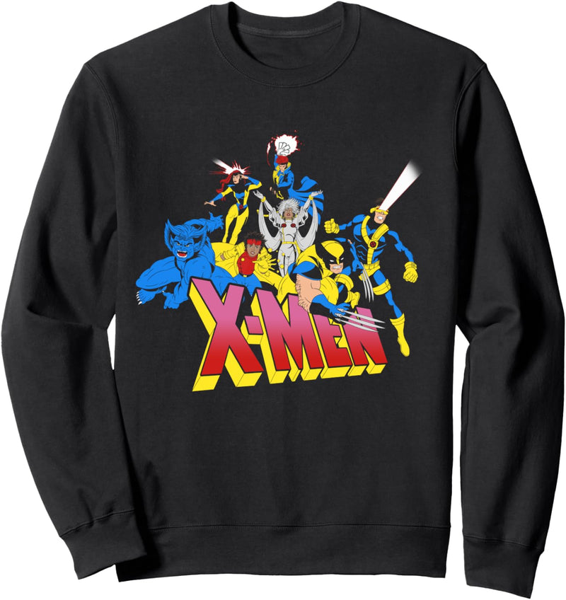 Marvel X-Men Classic Group Battle Ready Sweatshirt