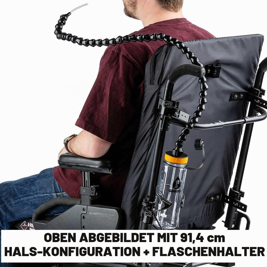 Trinksystem für Trinkflaschen, Giraffenmotiv, mit Flaschenhalter 36 Inch / 91 cm, 36 Inch / 91 cm