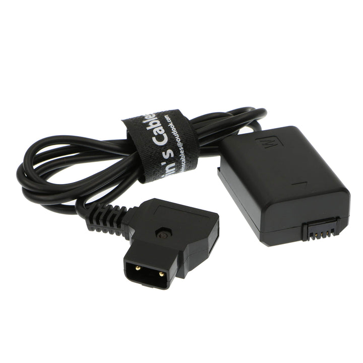 Alvin's Cables A7 Dummy Akku für D-Tap Kabel Kompatibel mit Sony A7R A7S A7II Kamera 1M, 1M