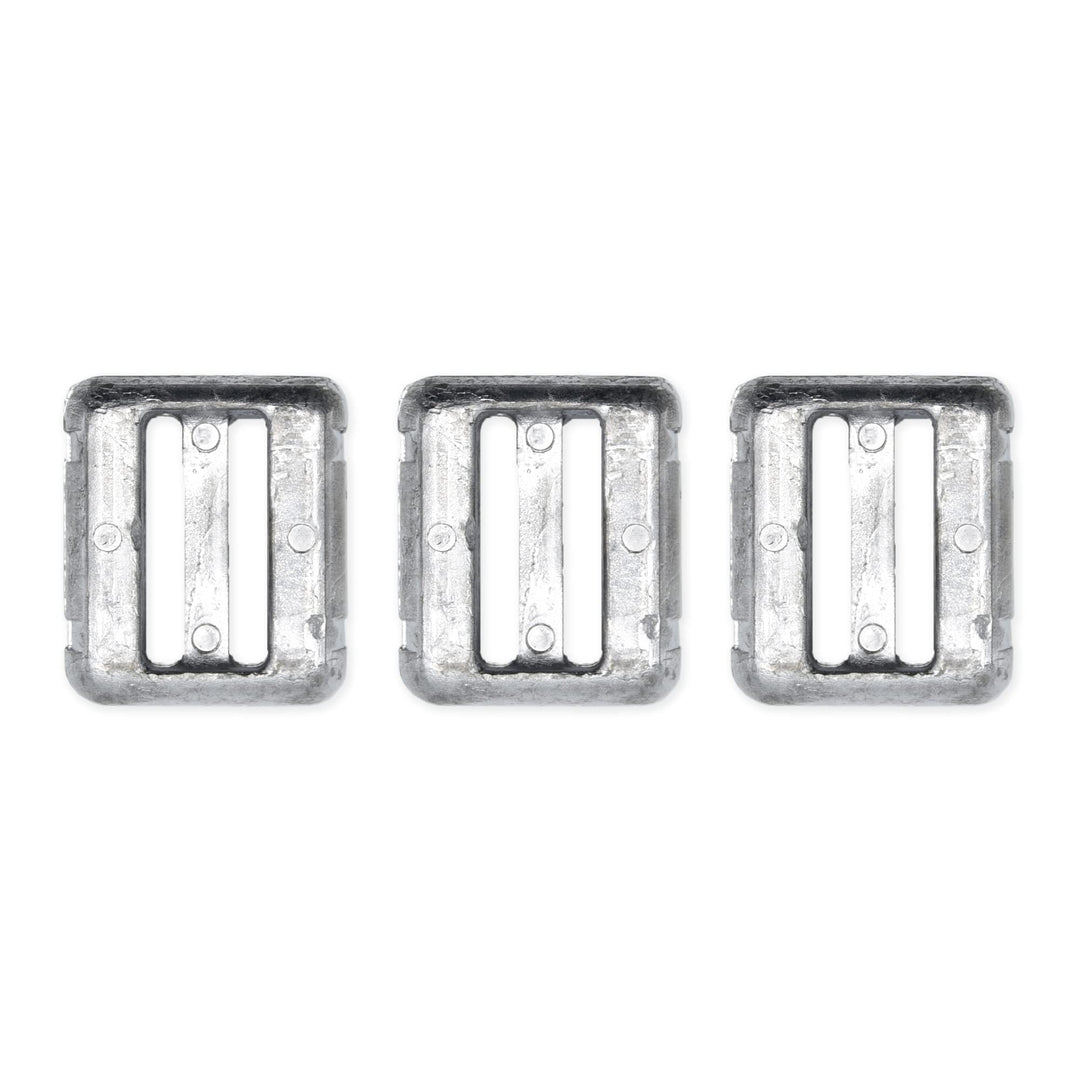 NAMAKA® Tauchblei Sub für Tauchgänge von 1 kg - 1 bis 6 Stück in einer Packung., Silber 3 Stück