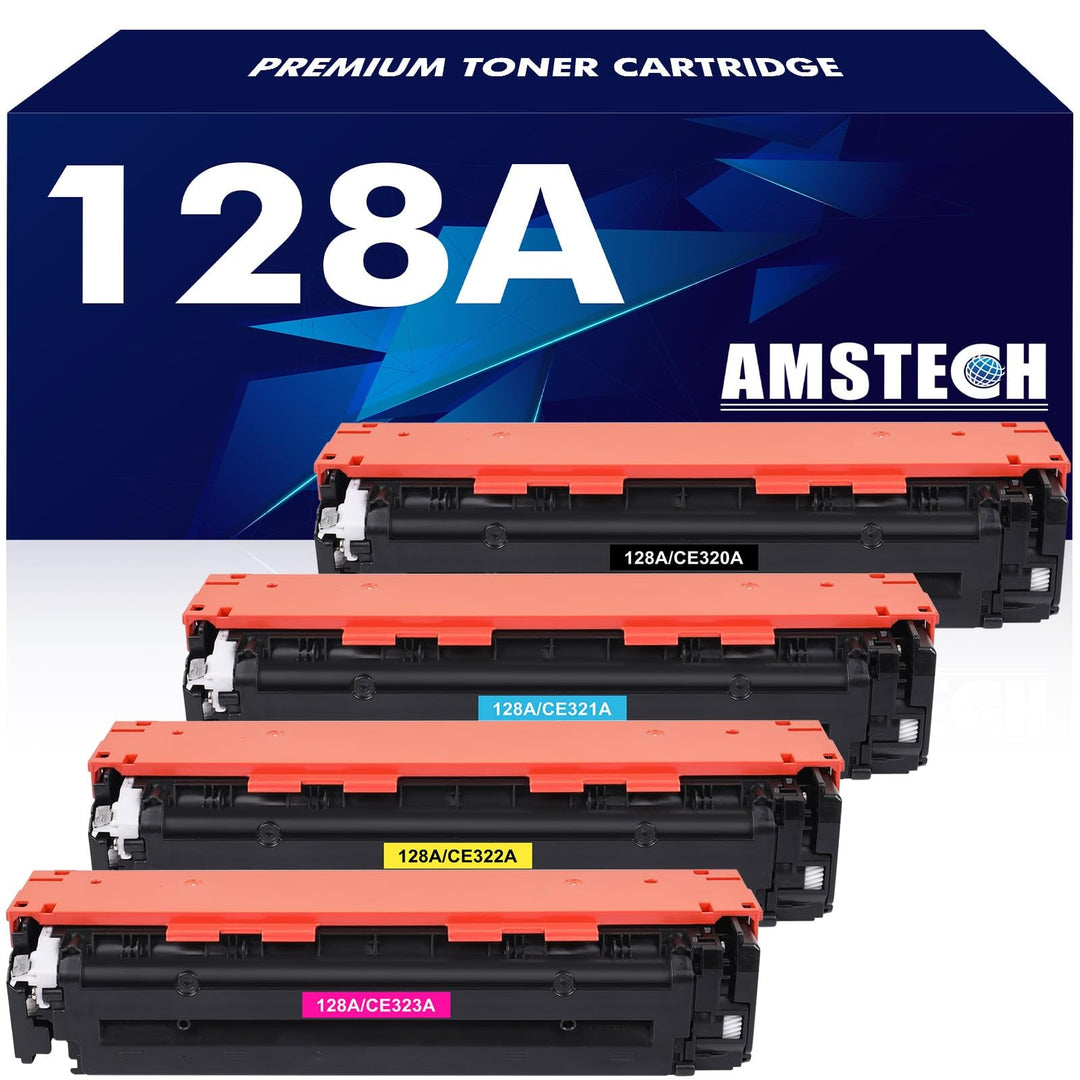 128A CE320A Toner Multipack Kompatibel für HP CE321A CE322A CE323A Laserjet Pro CM1415fn CM1415fnw C