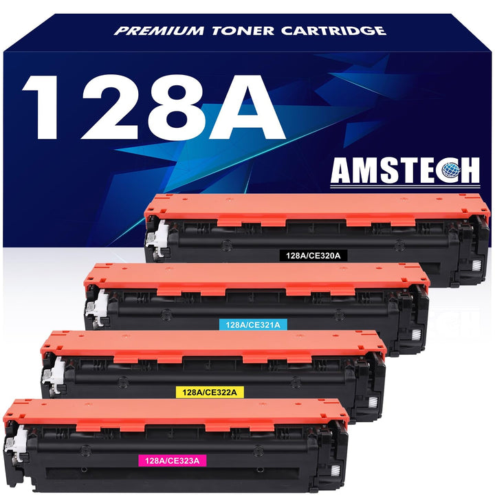 128A CE320A Toner Multipack Kompatibel für HP CE321A CE322A CE323A Laserjet Pro CM1415fn CM1415fnw C