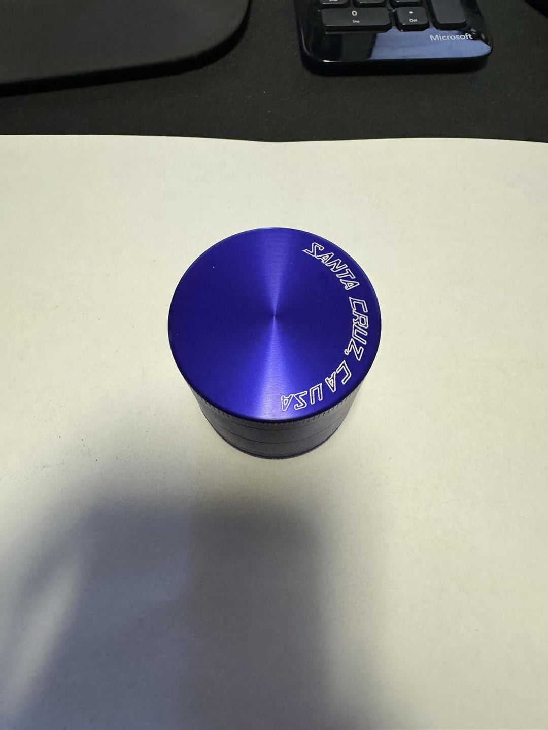Santa Cruz Aktenvernichter Mahlwerk mit Cali Crusher Pollen Press Medium blau, Medium Blau