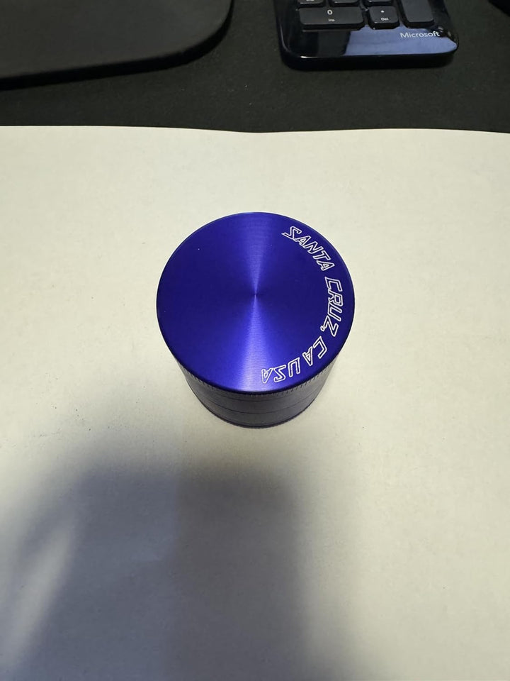 Santa Cruz Aktenvernichter Mahlwerk mit Cali Crusher Pollen Press Medium blau, Medium Blau