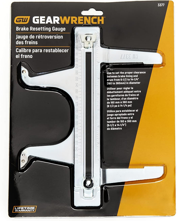 GEARWRENCH Bremsrückstell-Messgerät – 3377 Gaug Brk Reset, Gaug Brk Reset