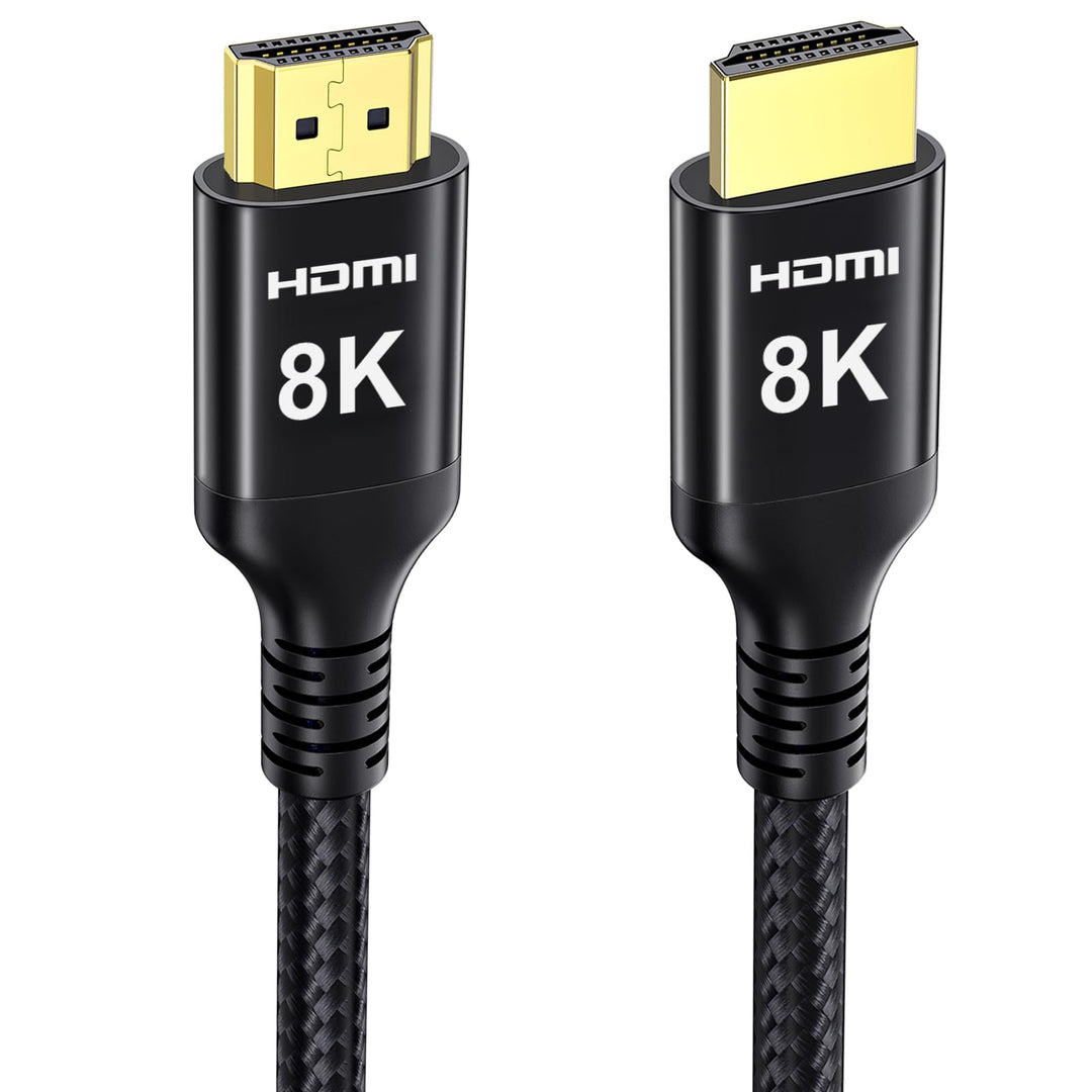 Etseinri 8K 4K HDMI Kabel 20M, Nylon Geflochtenes 48Gbps High Speed HDMI® Kabel 4K 240Hz 165Hz 144Hz
