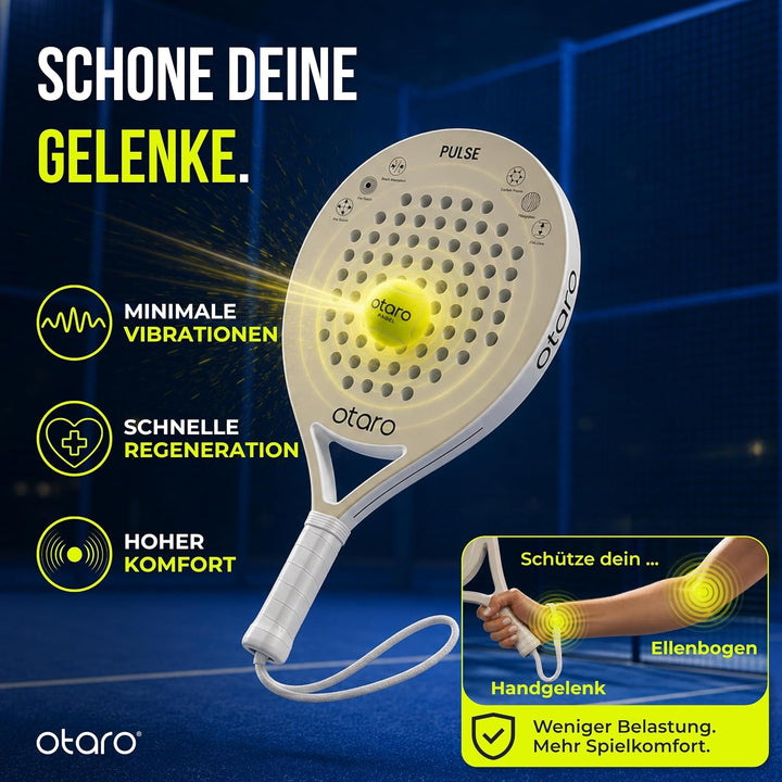 OTARO Padelschläger für Anfänger &amp; Fortgeschrittene | Ultraleicht &amp; ausbalanciert | Padel Schläger C