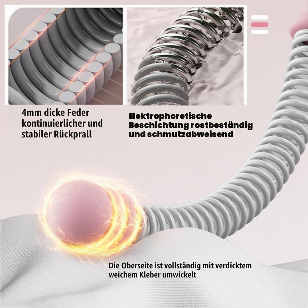 Verstellbares Ropeless Battle Rope,Tragbare Gewichtete Seile ohne Seil,Platzsparendes Hausgymgerät f