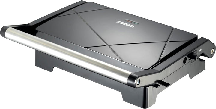 Melissa 16240111 Kontaktgrill - Panini und Sandwich Maker - Antihaftbeschichtet - 1000 Watt - Rutsch