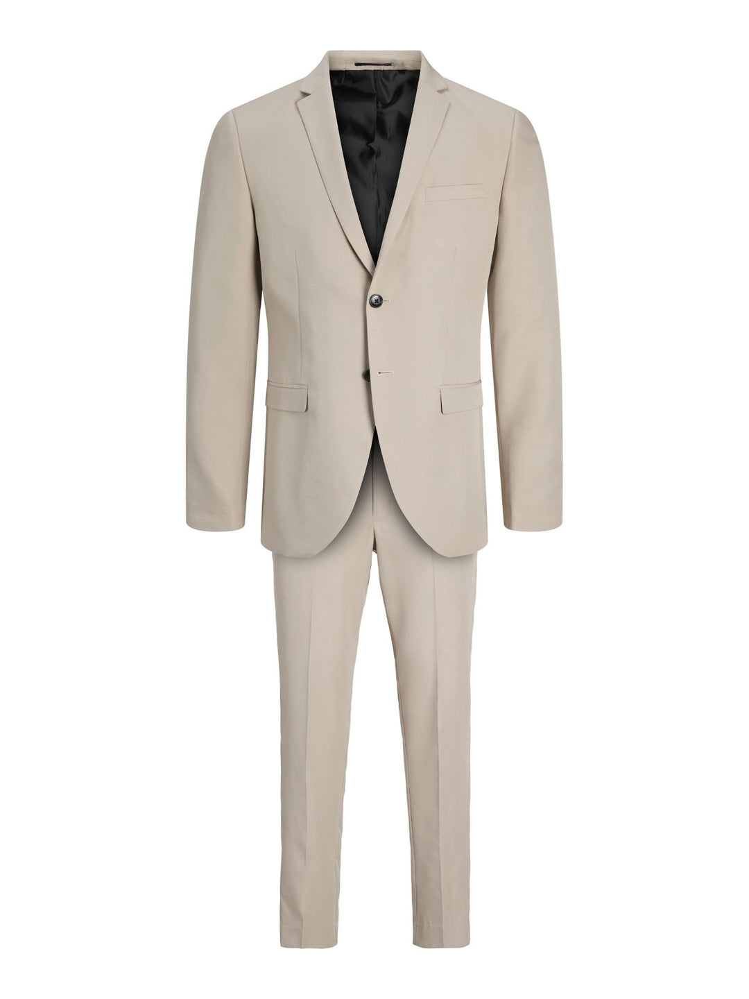 JACK & JONES Male Einreihiger Blazer und Hose JPRCOSTA Super Slim Fit Anzug 56 Pure Cashmere/Fit:sup
