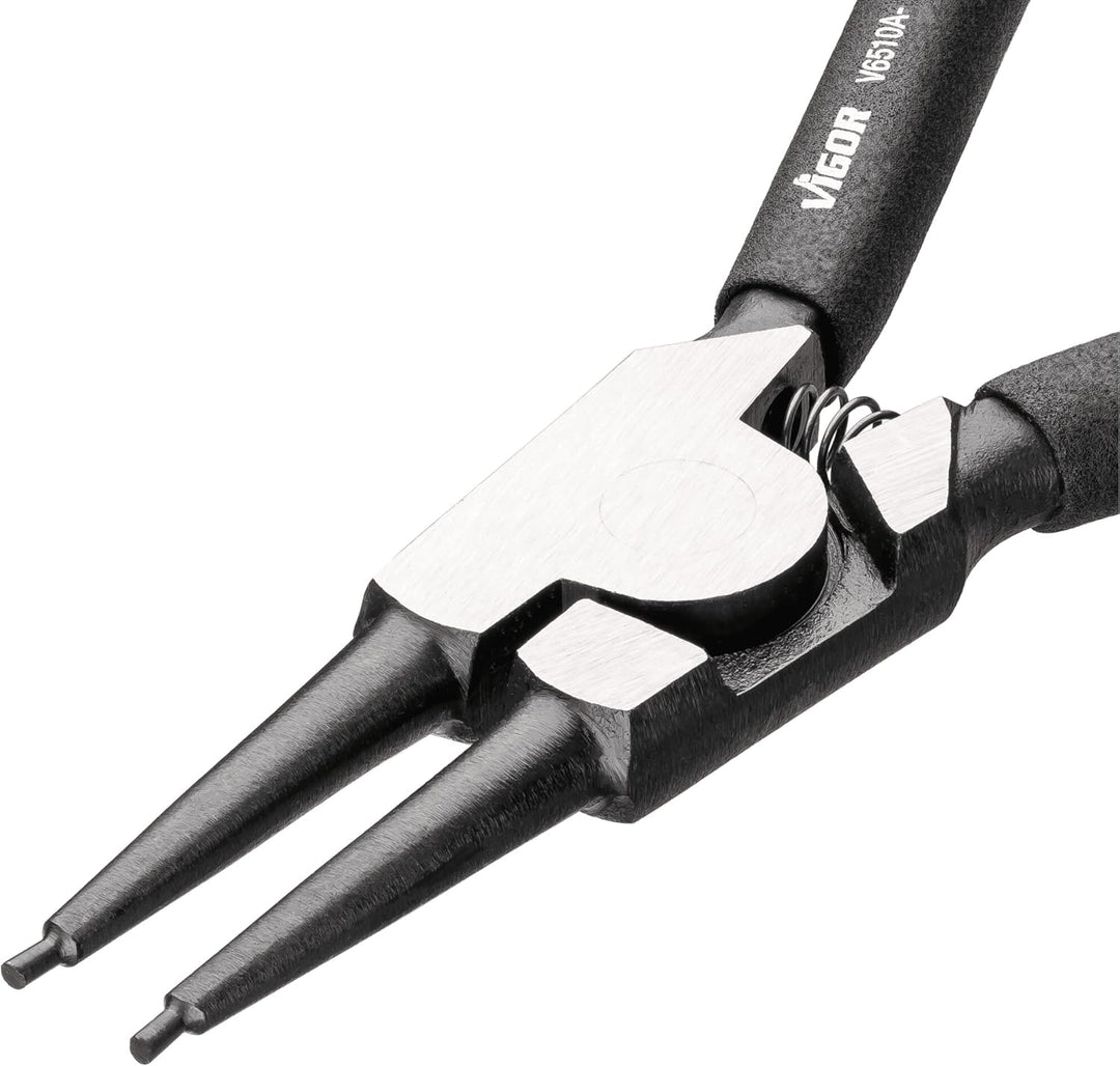VIGOR Sicherungsring-Zange ∙ V6510A-40 Aussensicherung Gerade 40-100 mm, Außensicherung Gerade