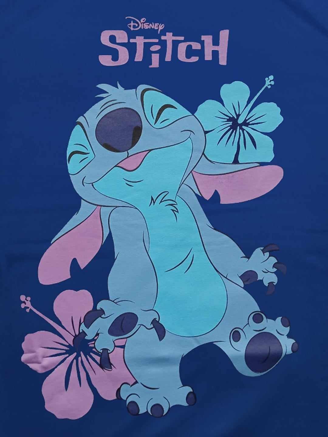 Disney Lilo &amp; Stitch Sweatkleid für Damen - Oversize Hoodie Kapuzenpullover lang Sweatshirt Langarm