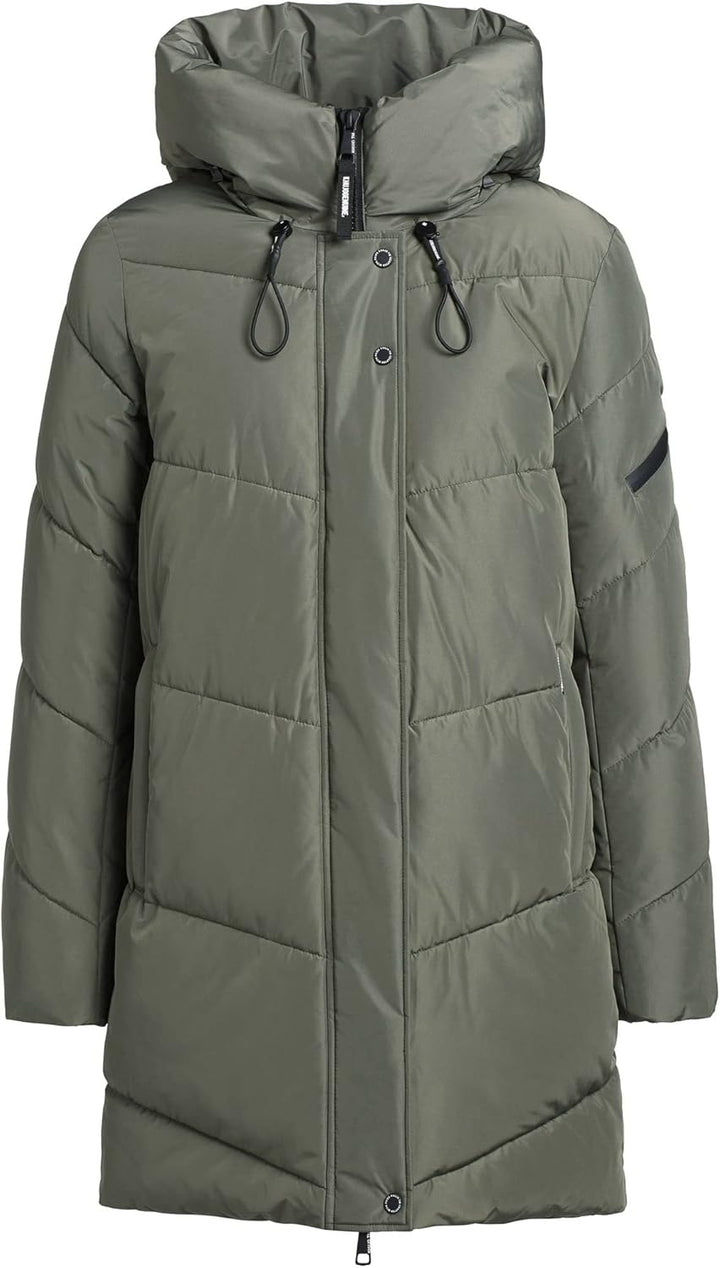 khujo Damen Jacke JORDIS3 gesteppt Winterjacke Kapuze Zwei-Wege-Reissverschluss M Mint, M Mint